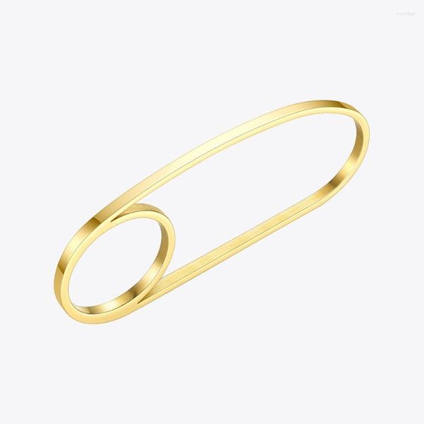 Anillos de racimo ENFASHION, anillo multidedo de acero inoxidable, Color dorado, minimalista para mujer, joyería de moda 2022, regalos para amigos, R204066