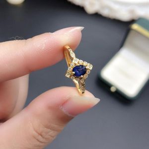 Cluster Ringen Verlovingsring Sterling Zilver 925 Natuurlijke Opaal Sri Lanka Sapphire Dames Luxe Gem Sieraden Boutique