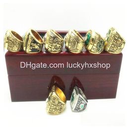 Cluster Rings Fanscollection 1968-2008 Championship Celtics Wolrd Champions Basketball Team Ring Sport Souvenir Fan Promotion Gift Dro Dhlpu