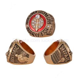 Cluster Anneaux Fanscollection Hall of Fame Memorial Wolrd Champions Team Basketball Championship Ring Sport Souvenir Fan Promotion Gift DH5ZM