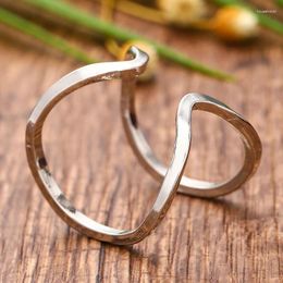 Cluster Ringen Mode Eenvoudige Onregelmatige Etnische Stijl Vinger Party Accessoires Geschenken Vintage Zilveren Kleur Knuckle Ring Voor Mannen Vrouwen