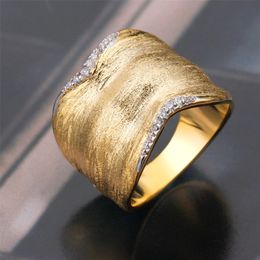 Clusterringen mode vintage kubieke zirkonia stapelbaar chic voor vrouwelijke sieraden accessoires luxe grote Afrika retro vingerring 220921