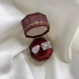 Cluster Ringen Fijne Liefhebbers Lab Moissanite Diamond Ring 925 Sterling Zilver Promise Engagement Wedding Band Voor Mannen Partij Sieraden Gift