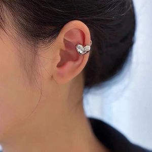 Anneaux de cluster français amour oreille clip cintre femme ins mode punk métal creux personnalisé earbone ami tempérament cadeau