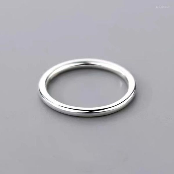 Anillos de racimo Hoyon original sólido 999 STERLING Silver S925 anillo para mujeres pareja de bodas bods boded anillos anillos hembra