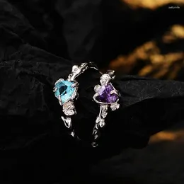 Anéis de cluster J1318 Zfsilver prata redimensionável S925 esterlina luxo coração cristal ajustável para mulheres meninas coreanas jóias de festa de casamento