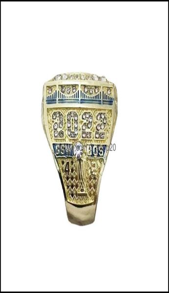 Cluster anneaux de bijoux de la collection des ventilateurs Série de navires The 2022 Grand Ring Golden State B Dhyaa1397558