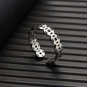 Cluster Rings Lucky Money Charm Finger Ring Catcher Coin en dollar gezegend voor vrouwelijke mannen luxe mode feestje sieraden verjaardagscadeaus