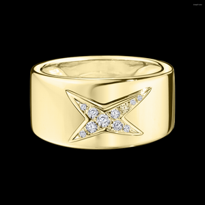 Anillos de racimo Anillo Mauboussin Joyería francesa de lujo Forma de estrella Alta calidad 1: 1 Logotipo Moda Damas Boda Fábrica Promoción