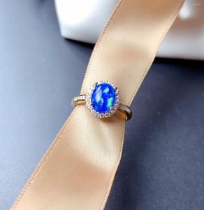 Cluster ringen natuurlijk en echt het geschenk voor je vriendin opaal ring 925 sterling zilveren fijne sieraden