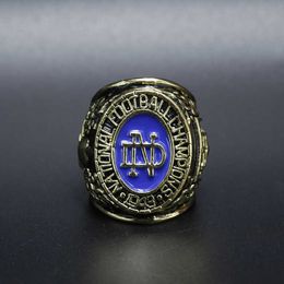 Anillos de racimo Nc aa 1943 Anillo de campeonato de Notre Dame personalizado