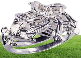 Cluster anneaux originaux 925 LOTR LOTR SIRGE STERLING OF The Ring Galadriel Nenya 3ct Lab Diamond Stone Engagement Wedding For Women Par6928172