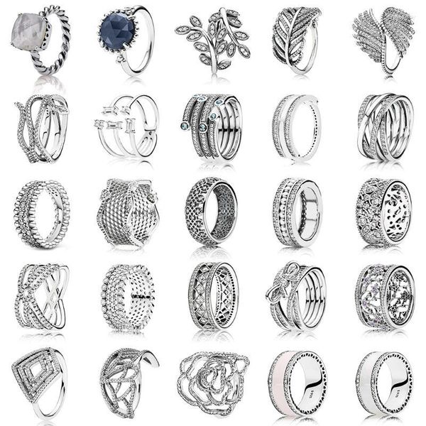 Cluster Rings Pan 925 Sterling Silver Multilayer Retro Index Finger Ring High Cold Dominator Snake Wide Edition Noble Wind