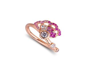 Cluster Ringen Roze Fan Ring 2021 Sieraden 925 Sterling Zilver Vrouwelijke Voor Vrouwen Eenvoudige Klassieke Liefde Accessoire3222981