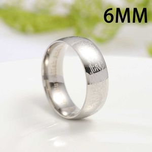 Cluster ringen Koran Messenger Ring moslim religie Lslamic Halal woord roestvrij staal Man vrouw Vintage ware God Allah Arabische God sieraden cadeau L230306