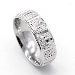 Cluster Rings Real 925 Sterling Silver Couple for Lovers Engagement Ring Wedding Bands Men Women Anniversary Sieraden Gift6-12