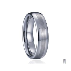 Clusterringen Ring voor mannelijke wolfraam trouwringen Sier kleur liefde alliantie mode sieraden vingerparen drop levering dhir99