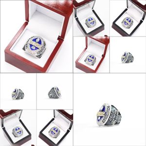 Cluster Rings S 2022 Blues Style Fantasy Football Championship Rings FR-maat 8-14 Drop Delivery 2021 Sieraden Chainworldzl DHXB5 282P