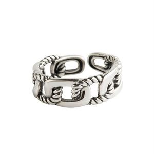 Cluster Ringen Solitaire Ring Met Knoop Stijl Soul Sieraden Goede Jewerly Voor Vrouwen Cadeau In 925 Sterling Zilver Super Deals197H