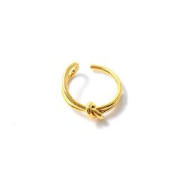 Cluster ringen roestvrij staal liefde knoop meisje wil je mijn bruidsmeisje sieraden sier gouden plating ring drop levering dhgarden dhlnw