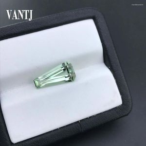 Cluster ringen Vantj echte natuurlijke groene amethist losse edelstenen hoogwaardige steen voor vrouwen zilvergouden diy sieraden