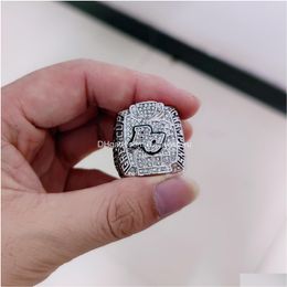 Cluster Ringen Groothandel Bc 2011 Championship Ring Mode Geschenken van fans en vrienden Leren tas Onderdelen Accessoires Drop Delivery Jood Dhlyk