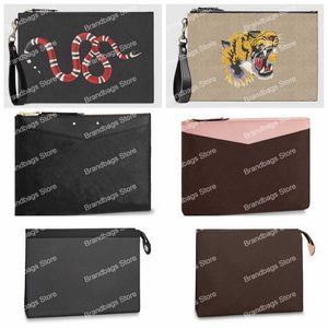 Sac d'embrayage enveloppe designer sachet de toilette sac d'embrayage hommes femmes mini pochettes pochettes luxurys designers mode fesse felles clips