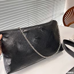 Bolsa de embreagem Hobo elegante bolsa de ombro feminina 35cm couro diamante verificação de prata hardware fivela de metal bolsa de luxo bolsa matelassê corrente crossbody sacos axilas sacoche