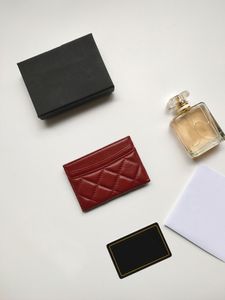 Portefeuille d'embrayage féminin détenteurs de cartes mini portefeuilles hommes sac à main classique motif caviar matelassé en gros