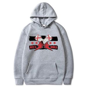 Cm punk werelden beste bedrukte hoodie unieke sportshirt voor Amerikaanse professionele worstelaars hiphop Harajuku warme herenkleding 240222