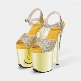 cm sandals laijianjinxia pouces pU upper mode sexy exotique plate-forme talon fête des femmes chaussures de pole danse hs