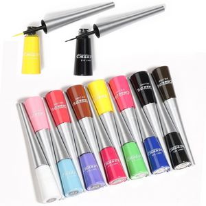 Cmaadu 14 stks / set Langdurige gekleurde eyeliner vloeibare waterdichte sneldrogende witte matte oog voering kleur make-up