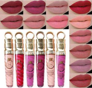 CMAADU 20 couleurs tube de filetage Radish Tête mate Métal Perle Longlastage Makeup lèvre Gloss facile à transporter Cosmetic3611285