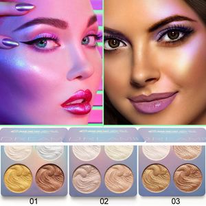 CMAADU Bakken BRONZERS Hooglichten Poeder Versterking Silhouet Contouring Powders Grensoverschrijdende Gezicht Make-up GRATIS schip 360