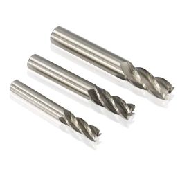 CMCP HSS Frees Cutter 4 Flute End Mill 1,5-13 mm voor CNC Machine Marking Tools Router Bit Metal Cutter aluminiumfrezen Bit