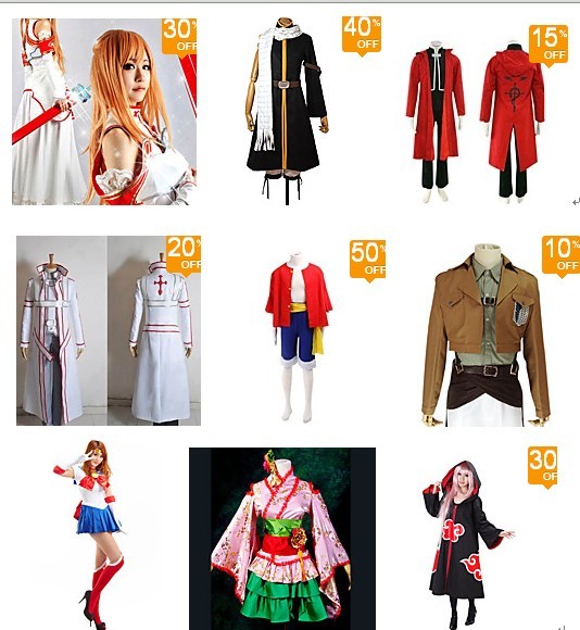 服装重点二级类目角色扮演服热度解析-跨境电商行业报告-敦煌网