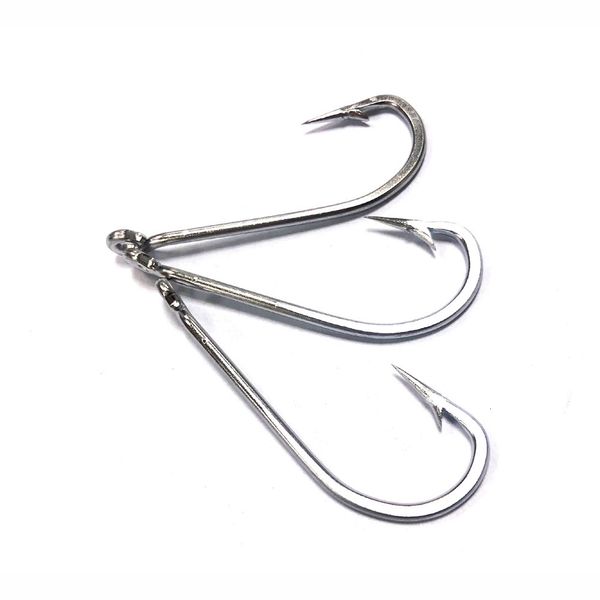 CN04 40 80 Uds Mustad anzuelo de pesca de acero inoxidable anzuelos de pesca Oshaughnessy para 240313