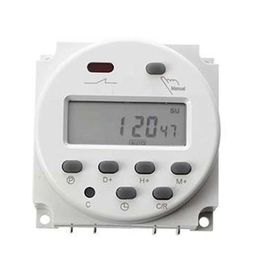 CN101A 16A Programmable Microcomputer Relay Timer Automatische digitale schakelaar LCD -display (110V/220V/24V/12V)