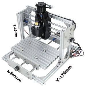 CNC 2417 DIY CNC Graveermachine 3AXIS MINI PCB PVC Freesmachine Metalen Houtsnijwerk Machine CNC Router GLBL Control LLFA