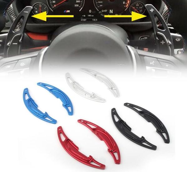 Palette de changement de volant de voiture CNC, Extension de manette de vitesse, pour BMW M2 M3 M4 M5 X5M X6M F87 F85 F86 F80 F82 F83 F10 M6 F12 F13 2 pièces 2541699