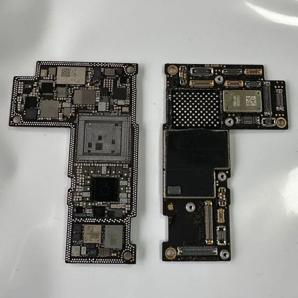 CNC CUT Motherboard adapté à l'iPhone12 12mini Pro Promax Logic Board Polishing CPU AP RF COMMUTATION DU CPU CPU BASE BASE