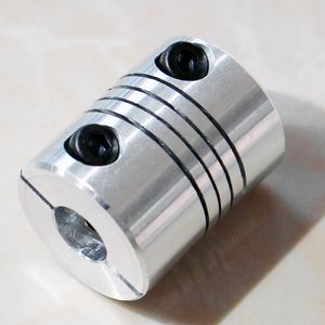 CNC Coupler de couplage flexible Couleur flexible Coupleur pour moteurs Diamètre d'alliage en aluminium 20 mm / 25 mmmotor
