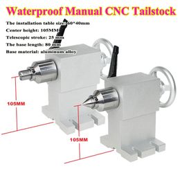 CNC Rotary 4e Axis Tailstock Activity Waterdichte tailstock -kit voor CNC Router Engraver Filling Machine