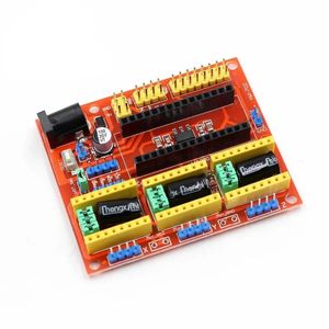 Tarjeta de expansión cnc Shield V4, placa de control grbl, pieza de grabado compatible con arduino Nano V3 para impresora 3D, máquina de grabado láser