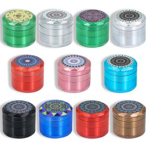 hand schander cnc tanden filter net droge kruid shisha vape pen 50 mm aluminium legering rook malen drukkruid grinder bongs