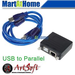 Convertisseur d'interface de contrôleur CNC USB vers parallèle Mach3 pour ordinateur portable # SM762 @SD