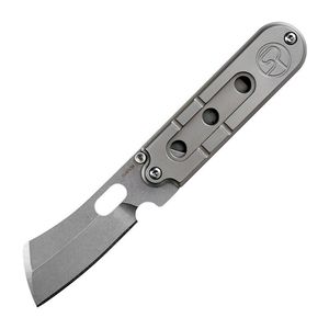 CNC vente en gros marque S35VN lame titane poignée mini couteau de poche porte-clés pour camping en plein air randonnée sauvetage survie