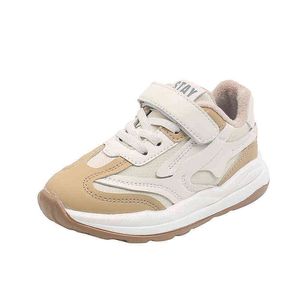 CNFSNJ KIDS Enfant En Cuir De Mode Chaussures Enfants Sport Bébé Filles Baskets Occasionnelles Enfants Garçons Respirant Entraîneur 26-36 G220527