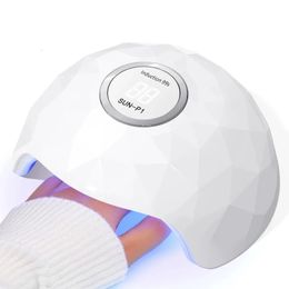 CNHIDS Professional Nail Art Potherapy Led Led Nail Lampa Gel Secador de gel UV Sensor de uñas Manicure Herramientas 240523