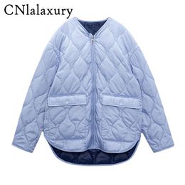 CNlalaxury printemps automne femmes vestes mince Parkas surdimensionné Vintage à manches longues manteau femme Chic vêtements d'extérieur 220726